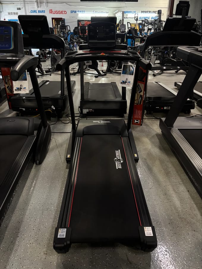 Best Fitness BFT25 Folding Treadmill w/LED Console