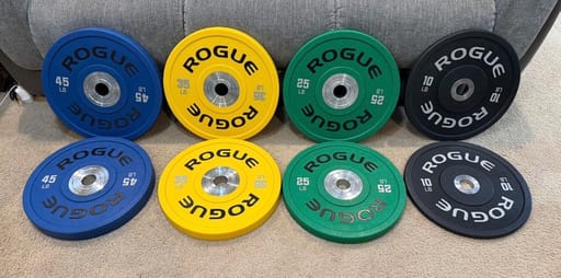 Urethane Olympic Weight Plate Set