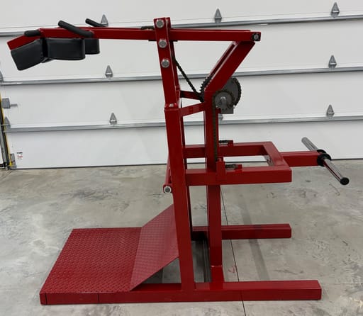 Legend Fitness Squat Machine with Calf Blaster