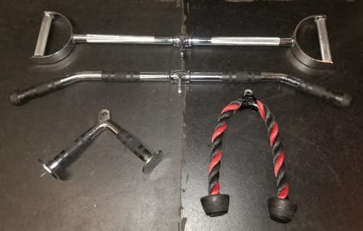 Lat / Tricep Cable Attachments